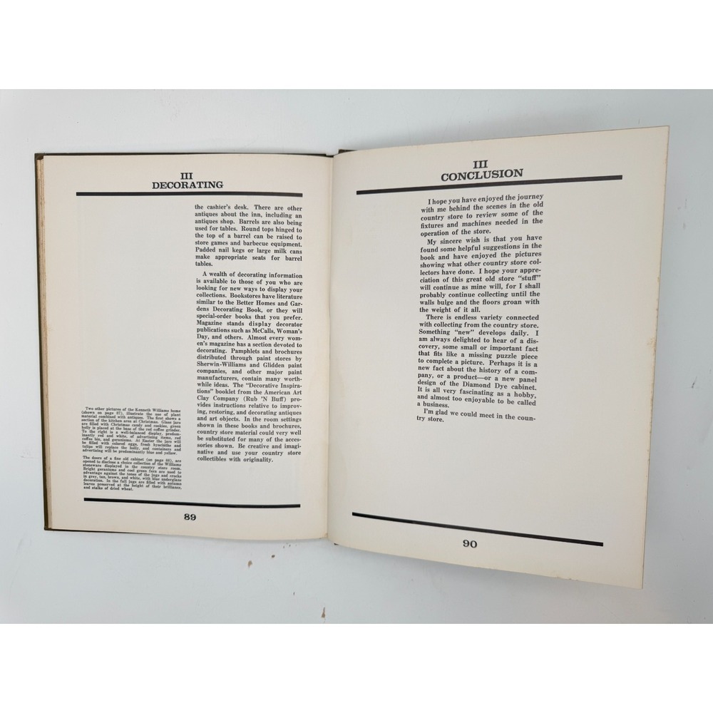 Vintage 1972 Country Store Collectibles Price Guide Book Roselyn Grossholz - Picture 11 of 11